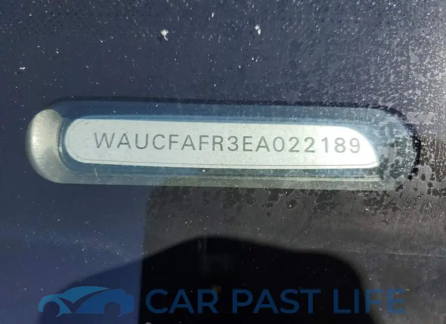 WAUCFAFR3EA022189# 12