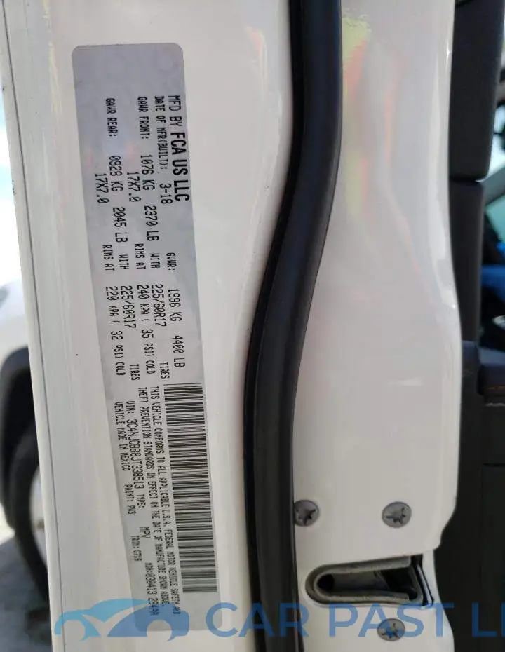 3C4NJCBB8JT338513# 14