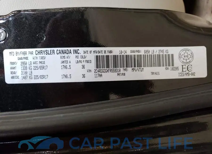 2C4RDGDGXFR559310# 13