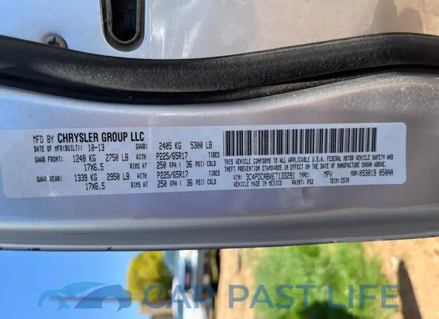 3C4PDCAB0ET133291# 10