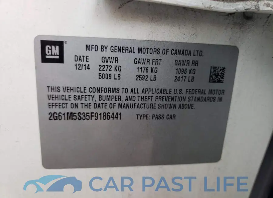 2G61M5S35F9186441# 12