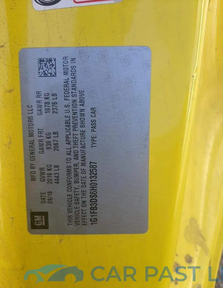 1G1FB3DS6H0132587# 12