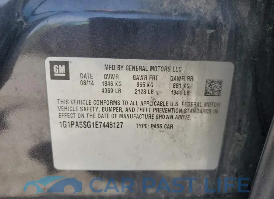 1G1PA5SG1E7448127# 12