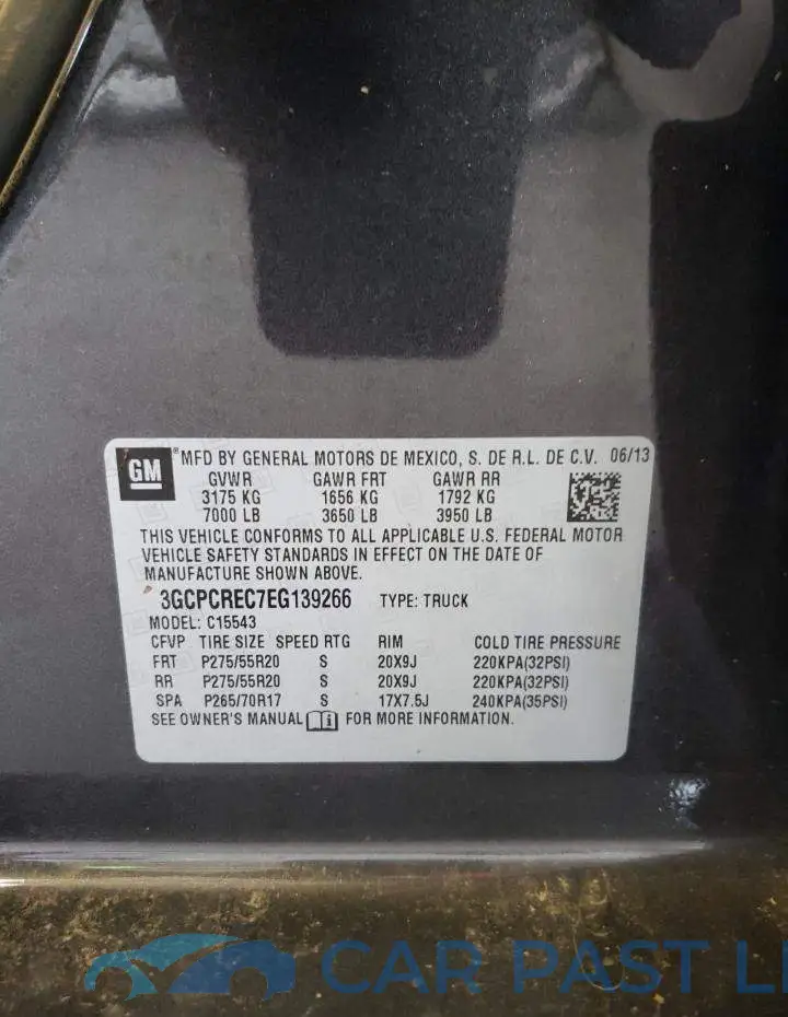 3GCPCREC7EG139266# 12