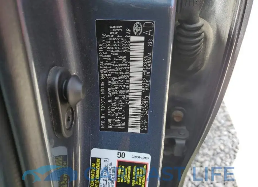 2T1BURHE4GC607472# 12