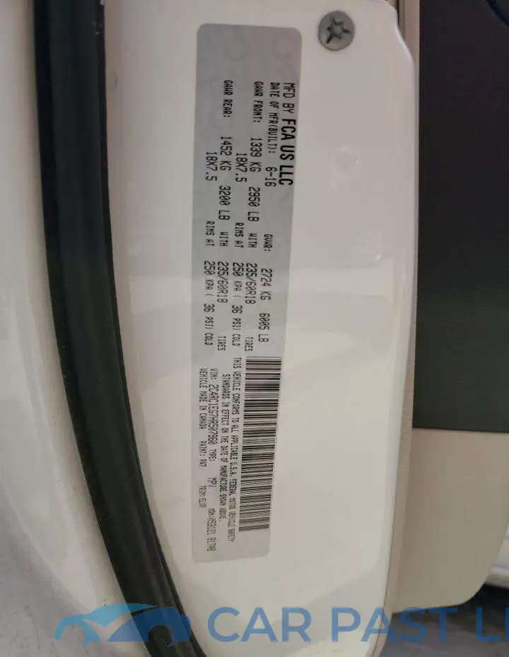 2C4RC1EG7HR507960# 13