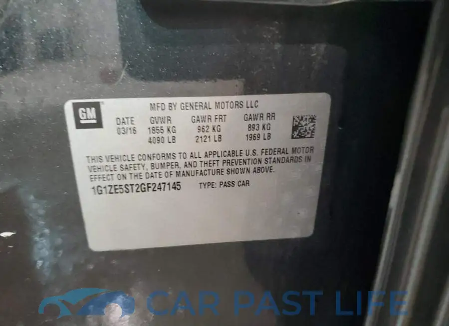 1G1ZE5ST2GF247145# 12