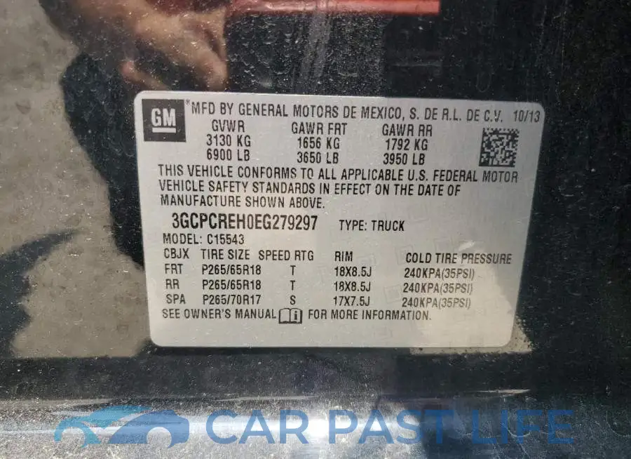 3GCPCREH0EG279297# 12