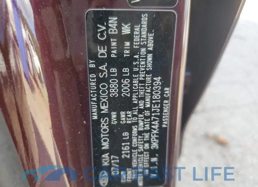 3KPFK4A71JE180394# 12
