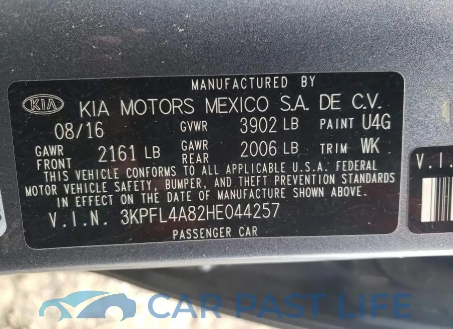 3KPFL4A82HE044257# 12