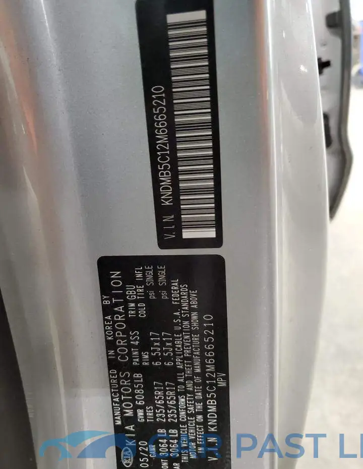 KNDMB5C12M6665210# 13