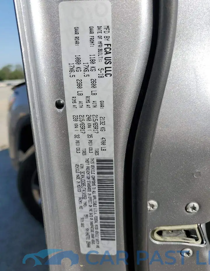 3C4NJDDB5JT410352# 12