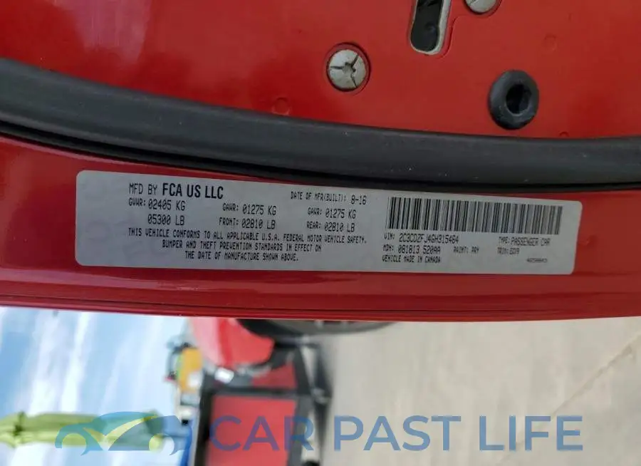 2C3CDZFJ4GH315464# 13