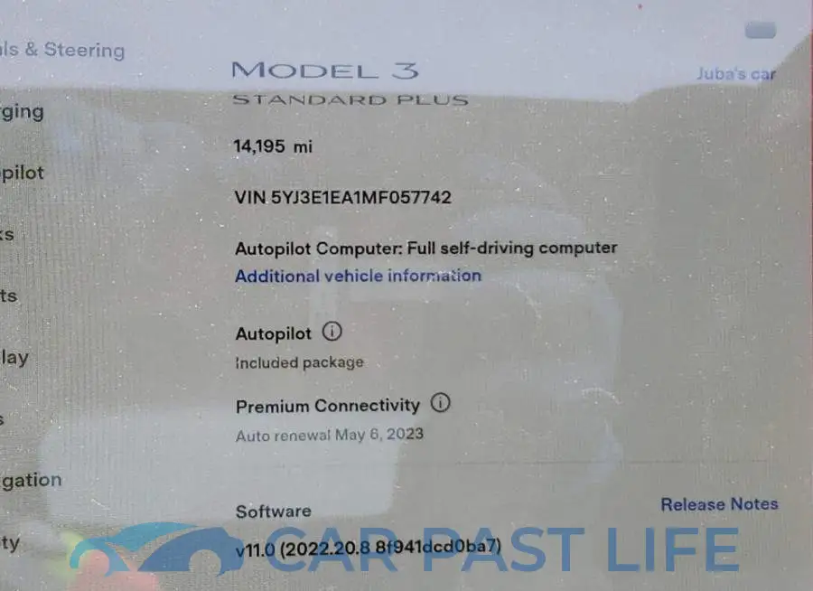 5YJ3E1EA1MF057742# 9