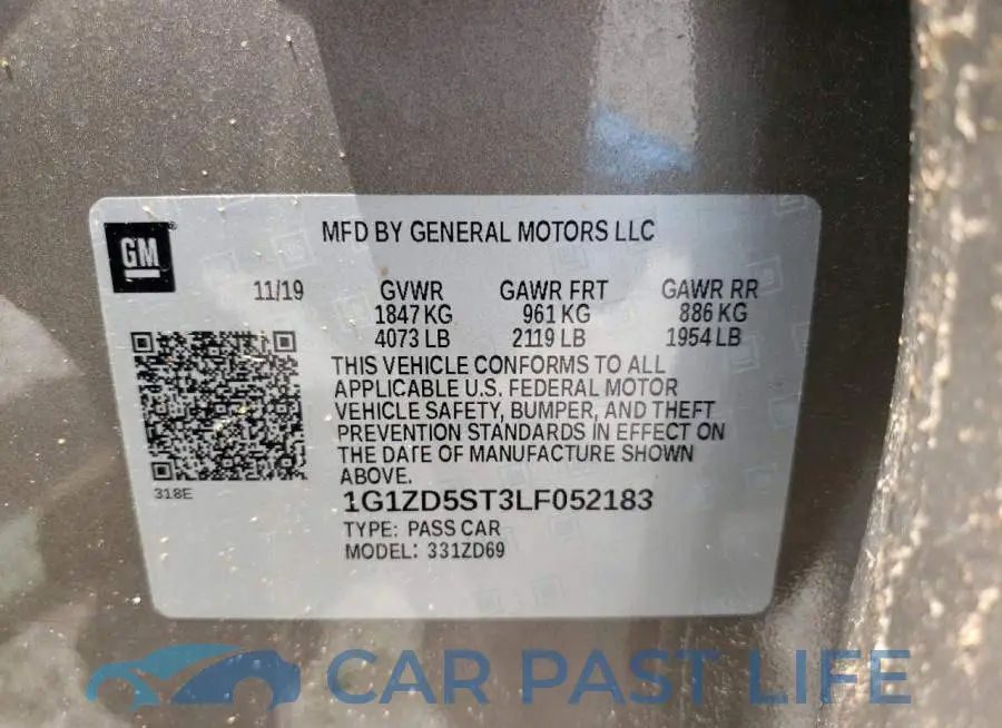 1G1ZD5ST3LF052183# 12