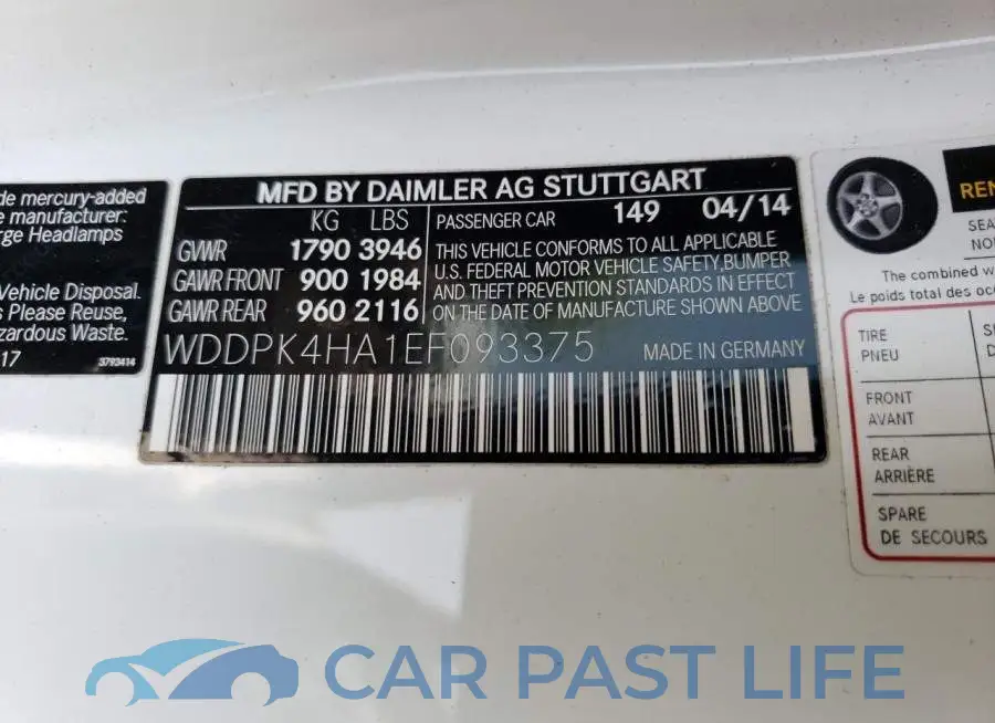 WDDPK4HA1EF093375# 12