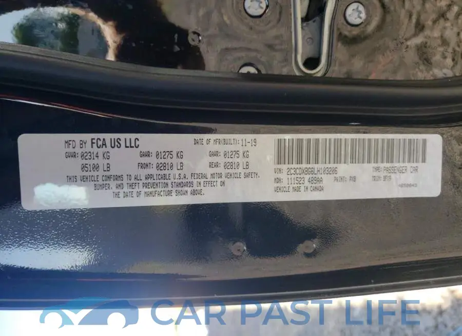 2C3CDXBG6LH103206# 12