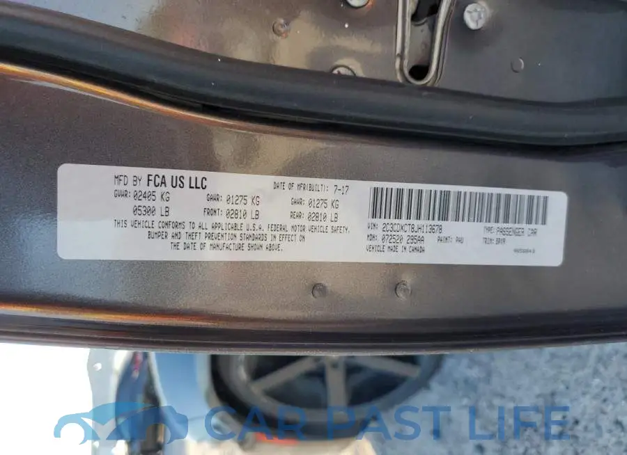 2C3CDXCT8JH113678# 12