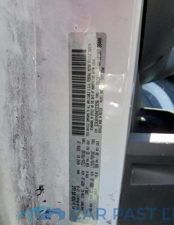 3C6URVHG8HE523296# 13