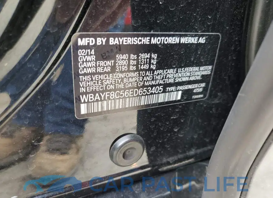 WBAYF8C56ED653405# 12