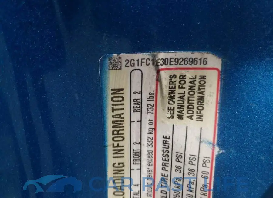 2G1FC1E30E9269616# 12