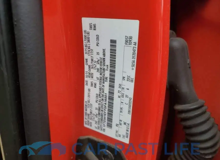 1FTEW1EF7GFA16551# 12