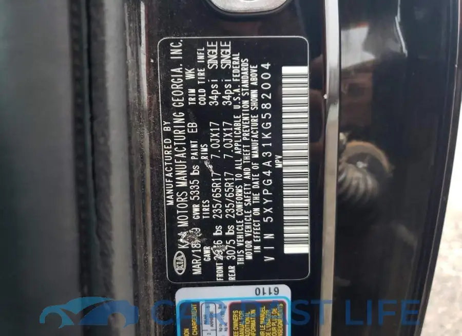5XYPG4A31KG582004# 13