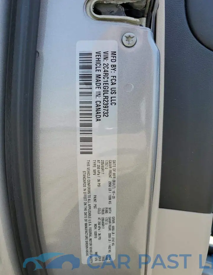 2C4RC1EG0LR239732# 12