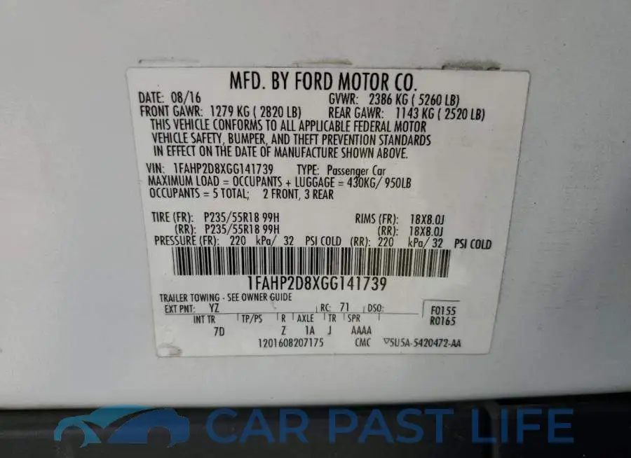 1FAHP2D8XGG141739# 12