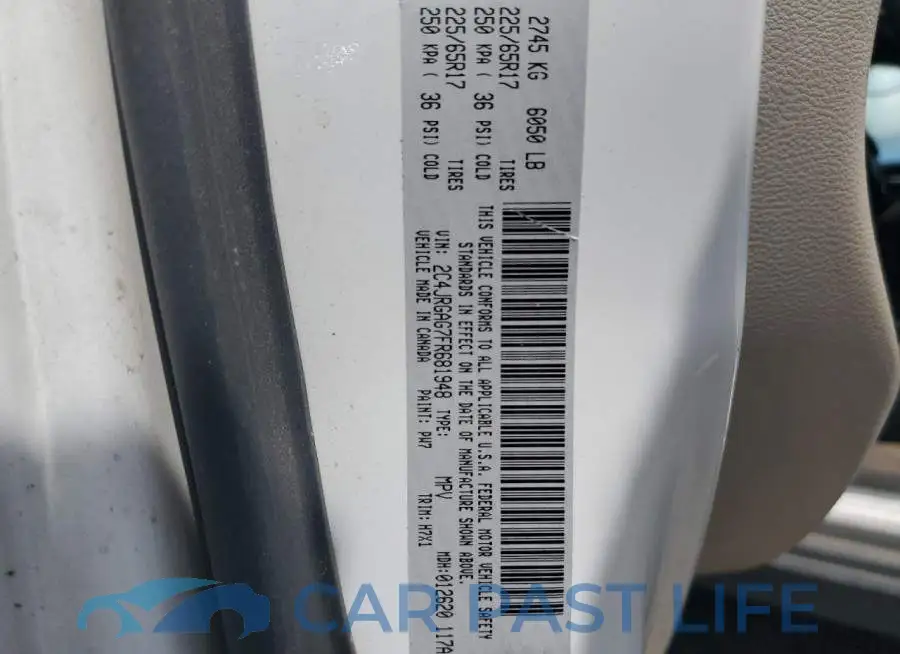 2C4JRGAG7FR681948# 12