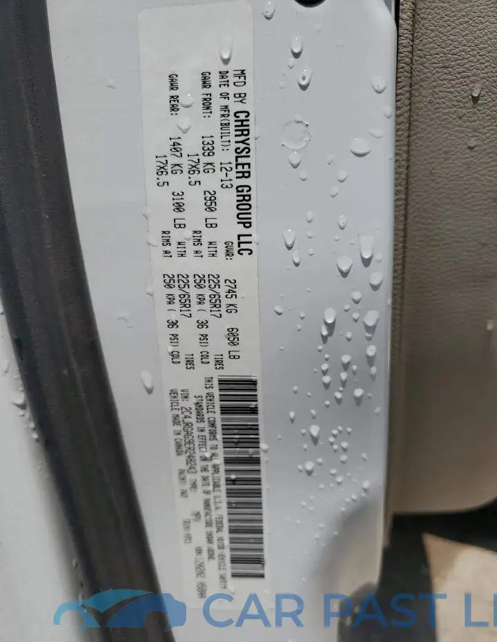 2C4JRGAG9ER248243# 14
