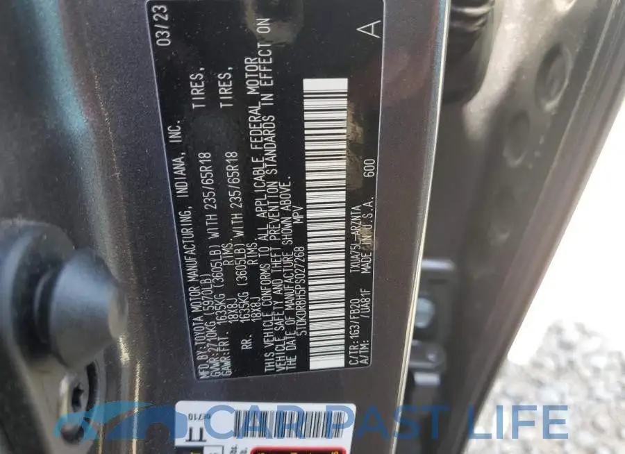 5TDKDRBH5PS027268# 13