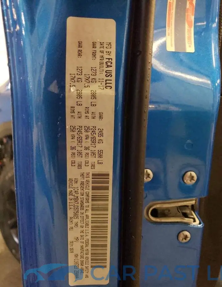 1C4PJMBX7JD575025# 12