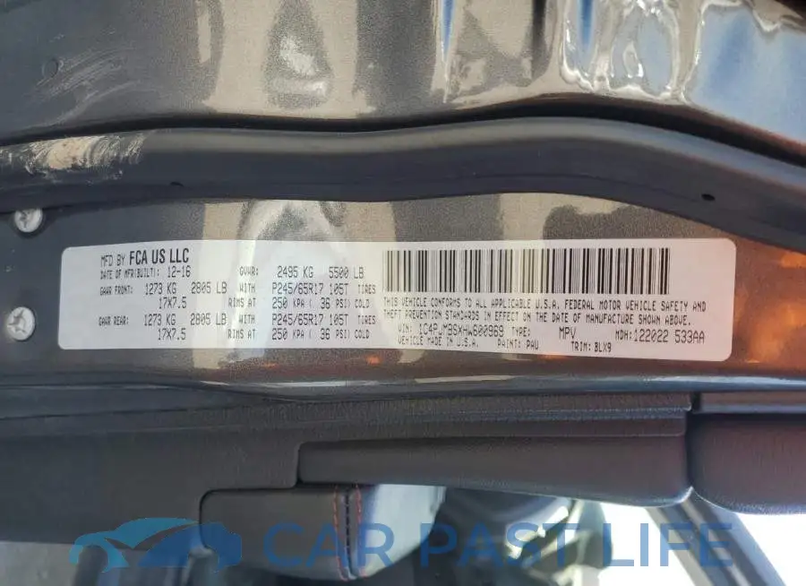 1C4PJMBSXHW600969# 12