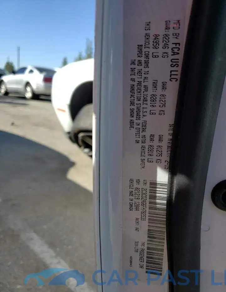 2C3CDZAG6FH782539# 12