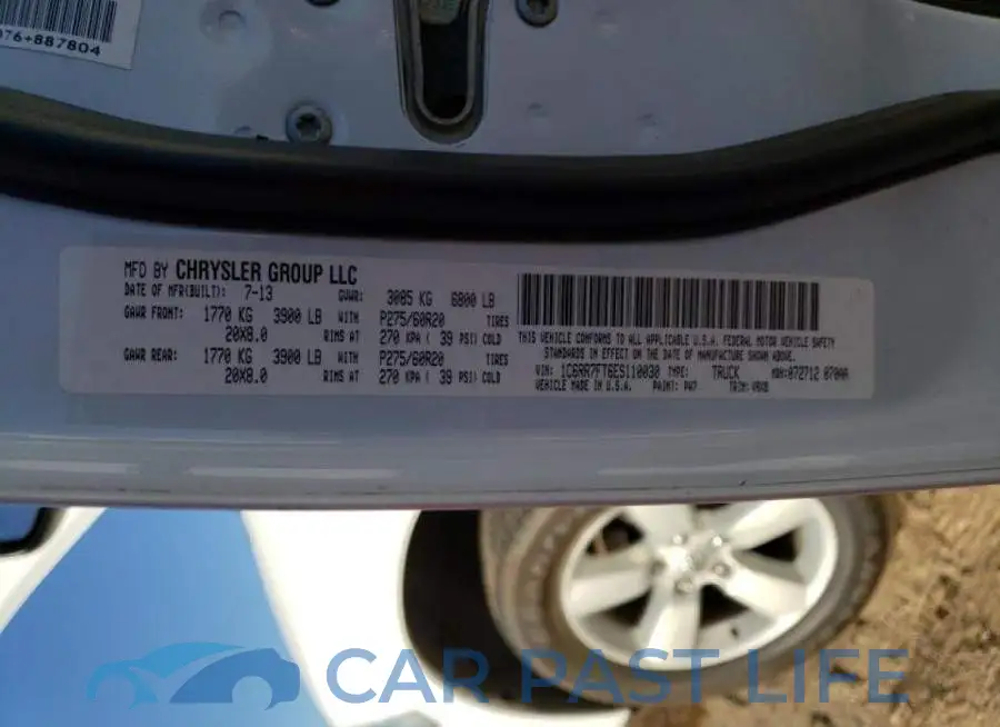 1C6RR7FT6ES110030# 13