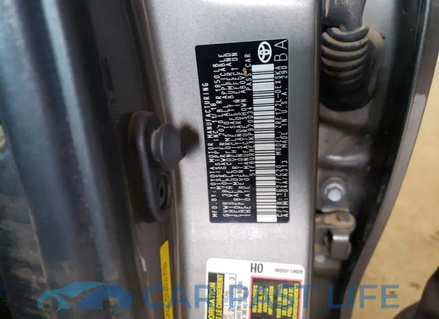 5YFBURHEXKP920034# 12