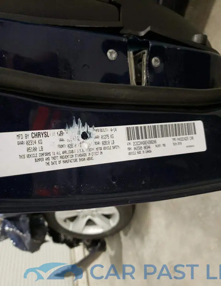 2C3CDXHG6EH288206# 10