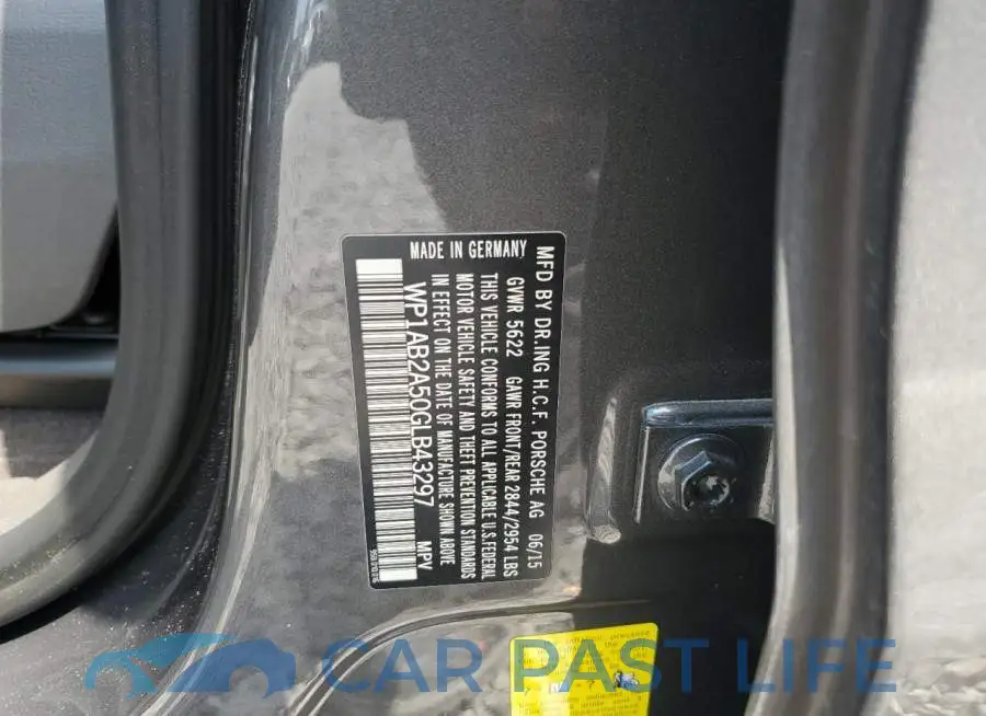 WP1AB2A50GLB43297# 13