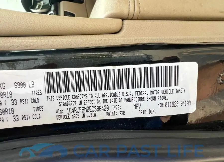 1C4RJFBM2EC386420# 10