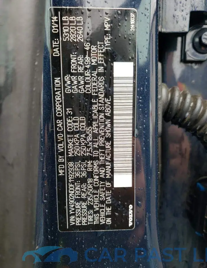 YV4902ND0F1192938# 13