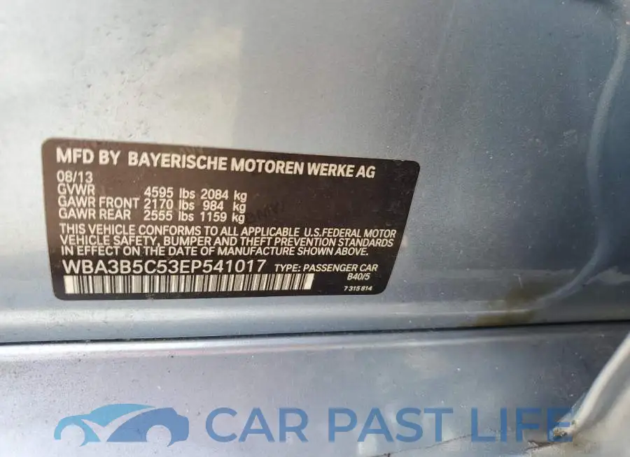 WBA3B5C53EP541017# 12