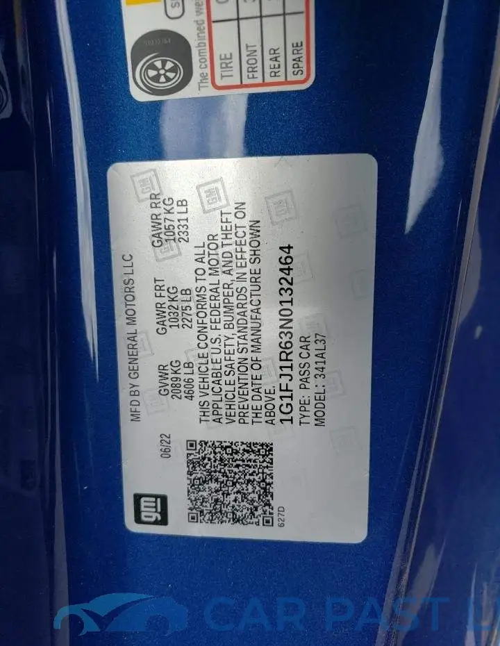 1G1FJ1R63N0132464# 13
