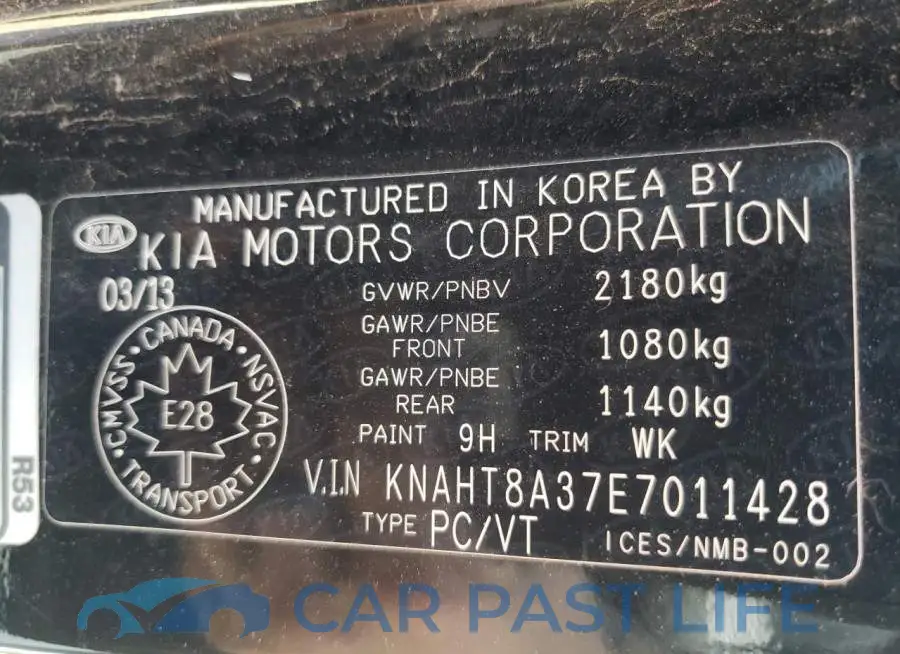 KNAHT8A37E7011428# 13