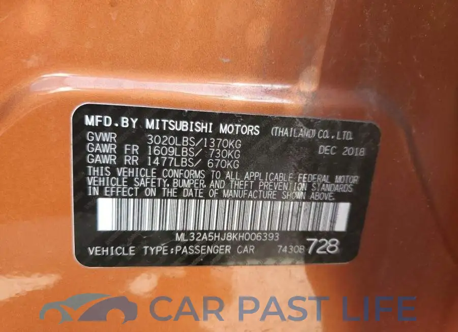 ML32A5HJ8KH006393# 12