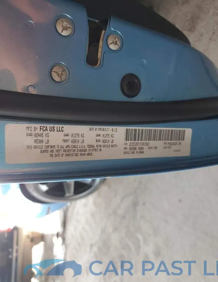 2C3CDZAT1FH913521# 12