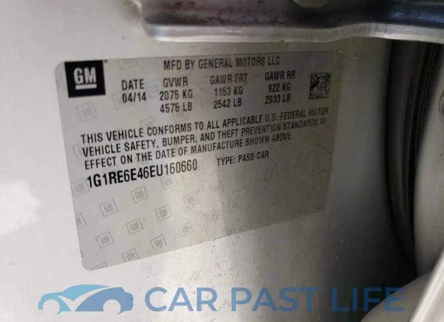 1G1RE6E46EU160660# 12