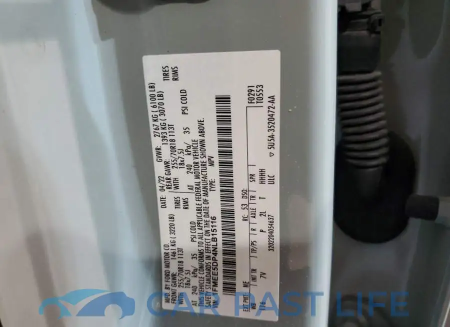 1FMEE5DP4NLB15116# 13