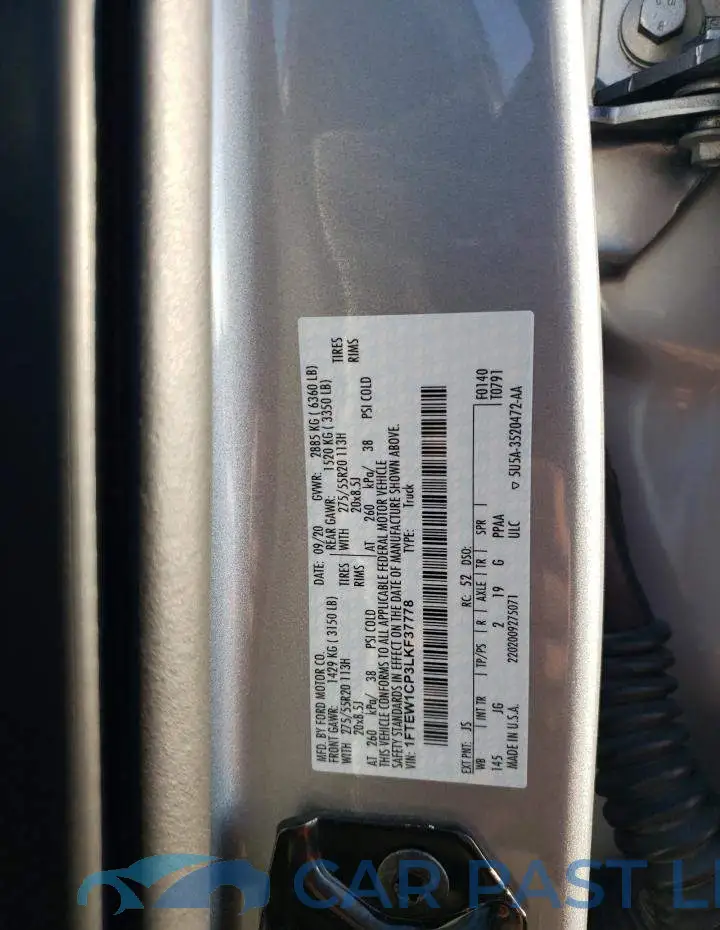 1FTEW1CP3LKF37778# 13