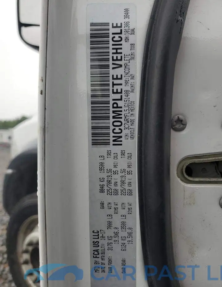 3C7WRMFL5JG151408# 10